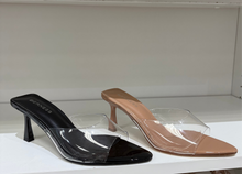Load image into Gallery viewer, The Cana clear kitten heel