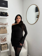 Load image into Gallery viewer, Aria One-Shoulder Ruched Dress