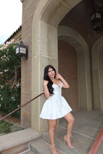 Load image into Gallery viewer, Celeste Off-Shoulder Textured Mini Dress