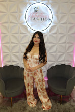 Load image into Gallery viewer, Satin Bloom Jumpsuit