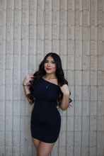 Load image into Gallery viewer, Off shoulder mini dress