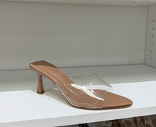 Load image into Gallery viewer, The Cana clear kitten heel