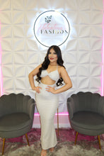 Load image into Gallery viewer, Silver Starlight Maxi dress