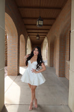 Load image into Gallery viewer, Celeste Off-Shoulder Textured Mini Dress