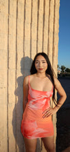 Load image into Gallery viewer, The floral mesh mini dress coming
