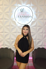 Load image into Gallery viewer, The Sabrina Halter Mini Dress
