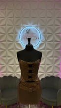 Load image into Gallery viewer, Edgy Buckle Corset Mini Dress Set
