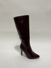 Load image into Gallery viewer, The zaya pat leather stiletto boot
