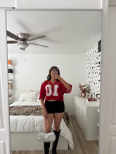 Load image into Gallery viewer, Sporty jersey top
