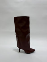 Load image into Gallery viewer, The zaya stiletto boot with fold over

