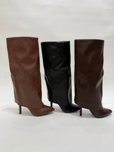 Load image into Gallery viewer, The zaya stiletto boot with fold over
