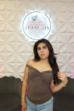 Load image into Gallery viewer, The Ravenna off shoulder top
