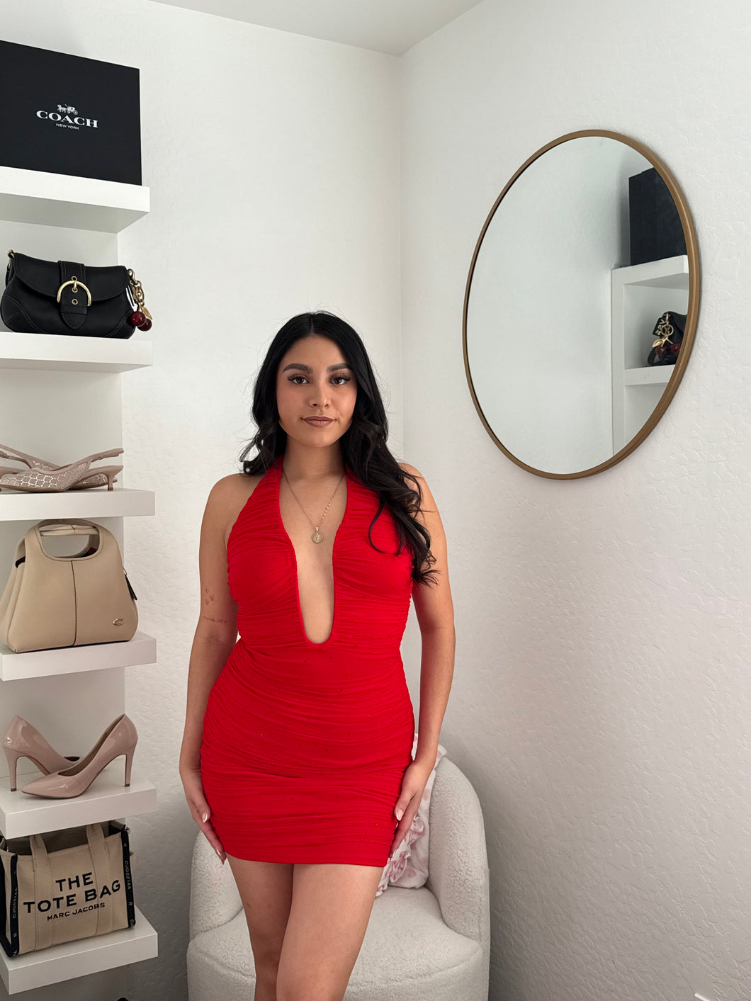 The Glimmer mini dress