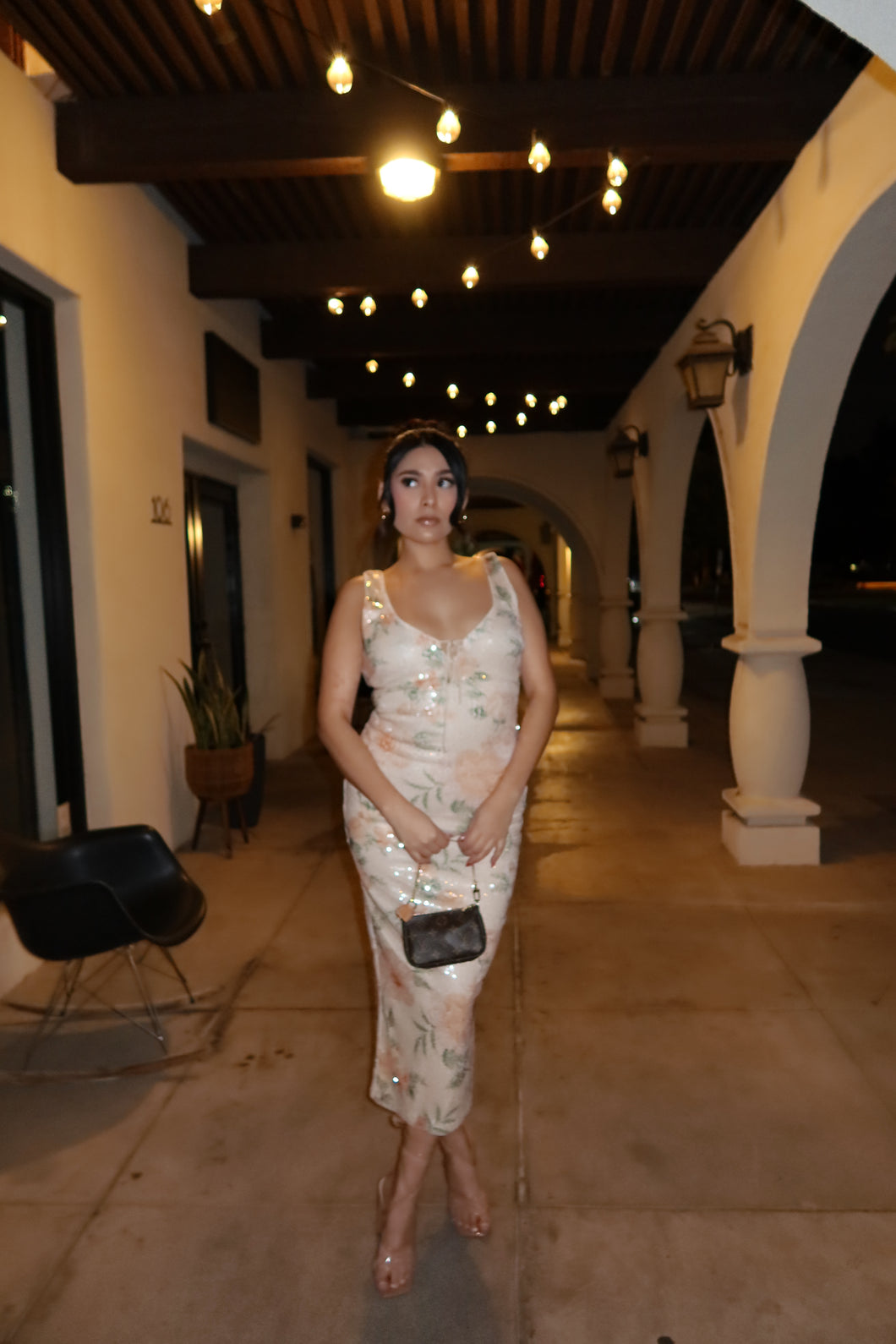 Sequin Serenity Midi dress