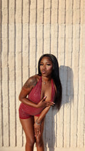 Load image into Gallery viewer, The Kayla rhinestone romper
